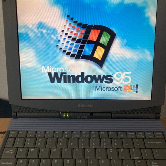 Sony Vaio PGC-705 Laptop w/ Power Supply. Fully Working. The First Vaio. Vintage - Picture 8 of 11